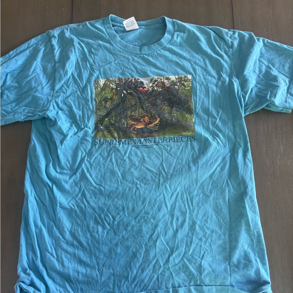 Supreme “Supreme Masterpieces”  Blue Tee